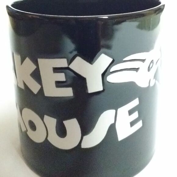 Disney Mickey Mouse Ta-daa Black 4" Coffee Mug - Picture 2 of 9